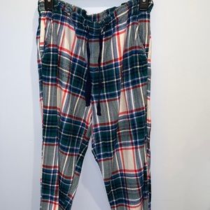 Aerie plaid pajama bottoms